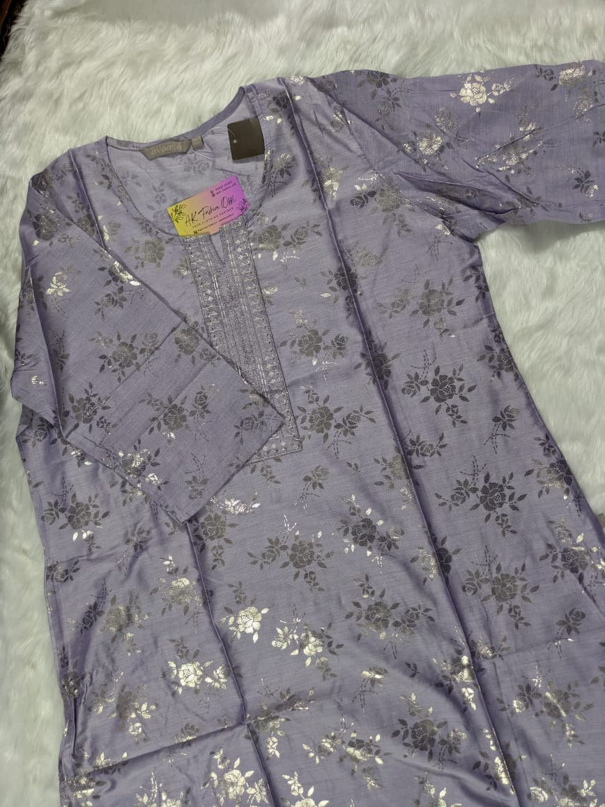 Purple Avaasa Kurti