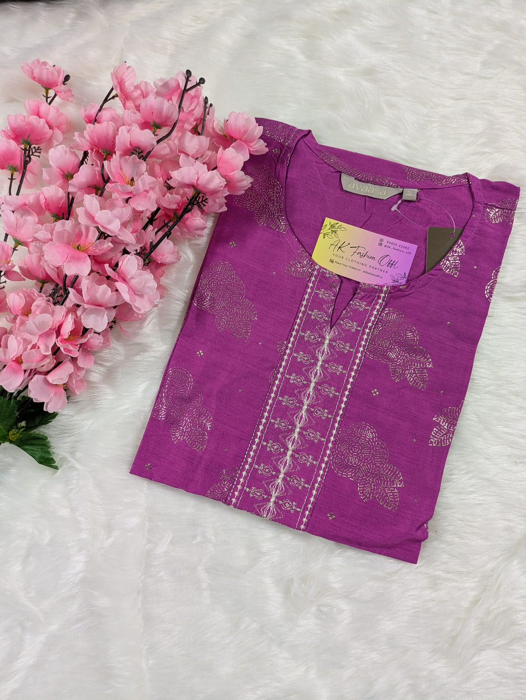 Plum Avaasa Kurti